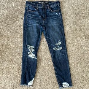 American Eagle size 8 super stretch jeans!